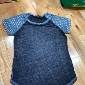 grey a bit see through george t shirt size M